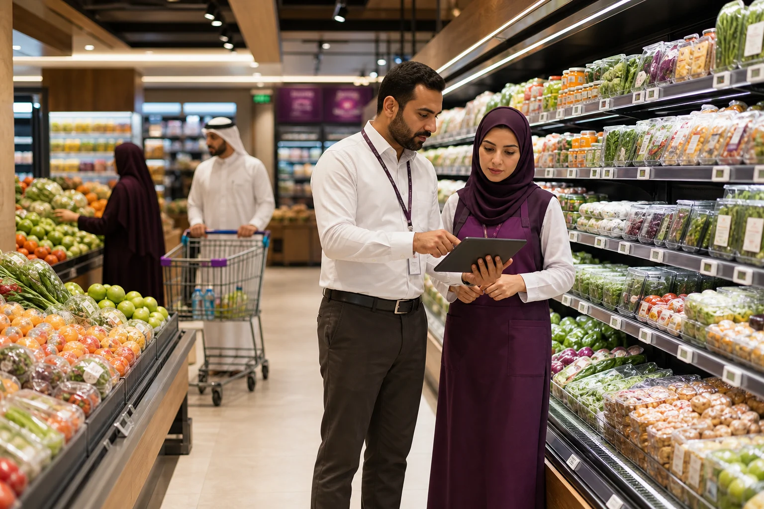 كتالوج منتجات يعرض الأصناف والخيارات والتوفر